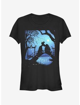 Disney Lady And The Tramp Silhouette Love Girls T-Shirt, , hi-res
