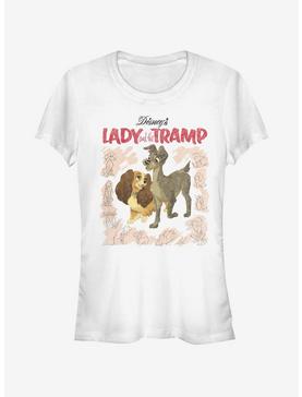 Disney Lady And The Tramp Vintage Cover Girls T-Shirt, , hi-res