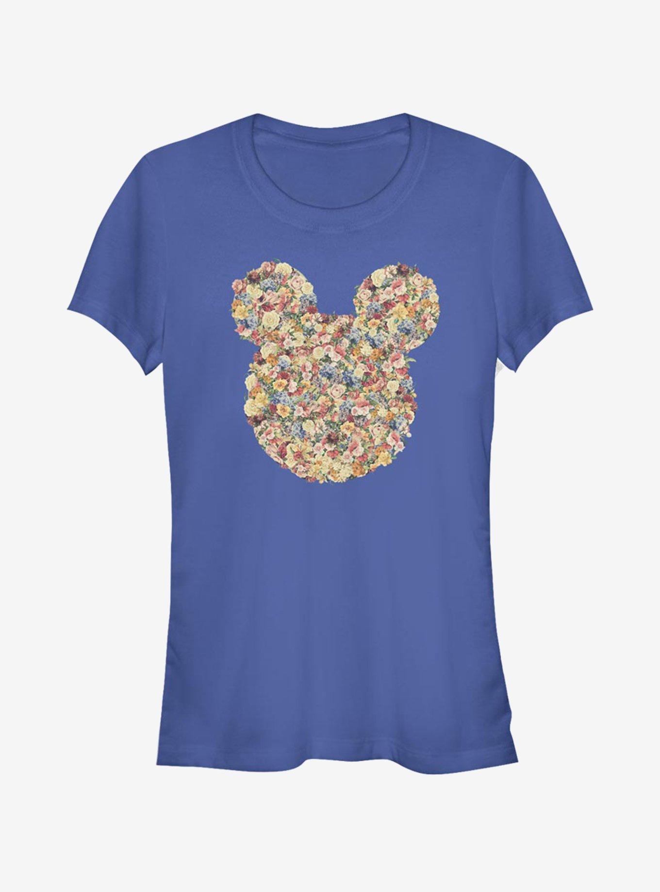 mickey mouse floral shirt