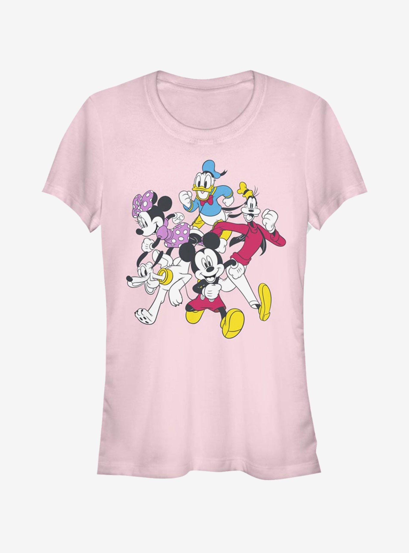 Mickey mouse pink store shirt