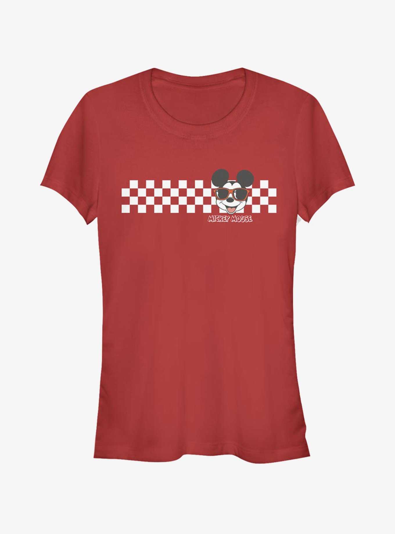 Disney Mickey Mouse Mickey Checkers Girls T-Shirt, , hi-res