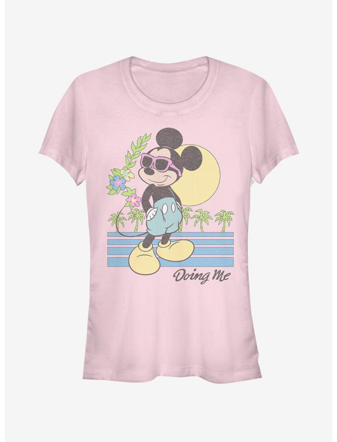 Disney Mickey Mouse Mickey Doing Me Girls T-Shirt, LIGHT PINK, hi-res