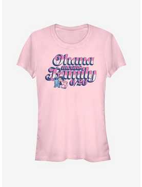 Disney Lilo & Stitch Ohana Girls T-Shirt, , hi-res