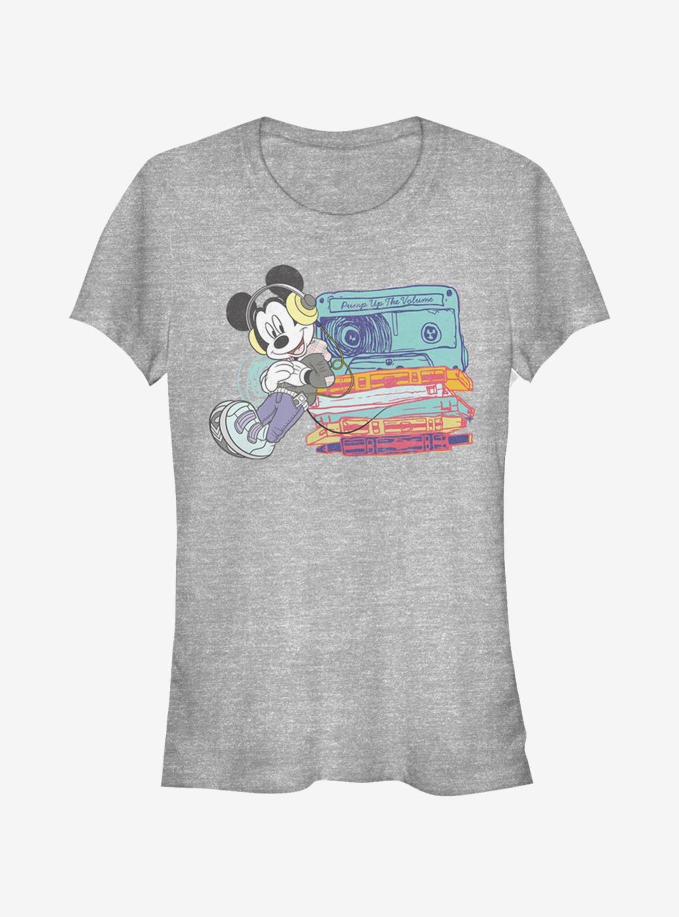 Disney Mickey Mouse Mickey Tapes Girls T-Shirt, ATH HTR, hi-res