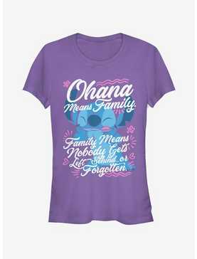Disney Lilo & Stitch Ohana Family Girls T-Shirt, , hi-res