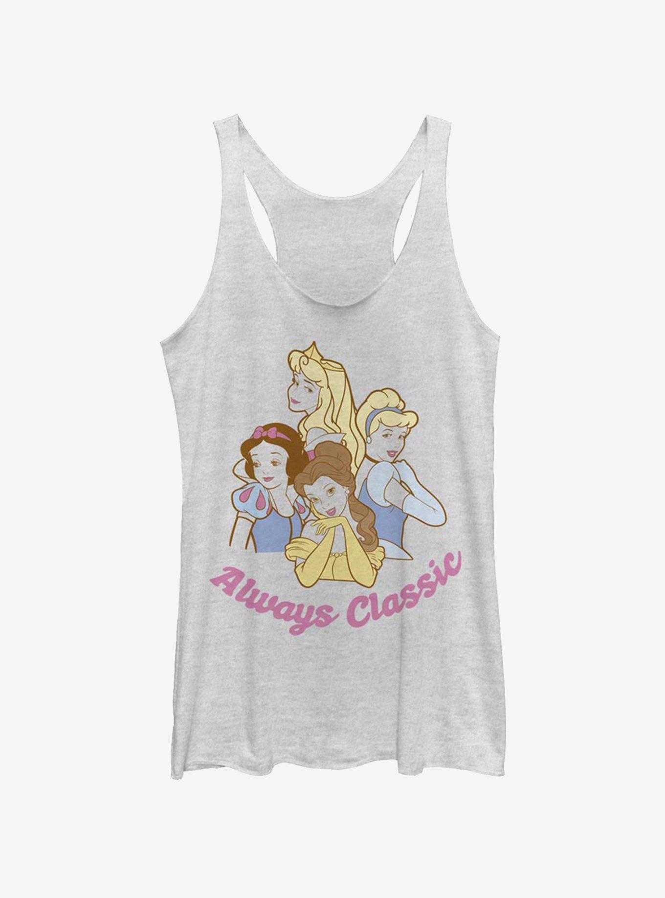 Disney Princesses Always Classic Girls Tank, WHITE HTR, hi-res