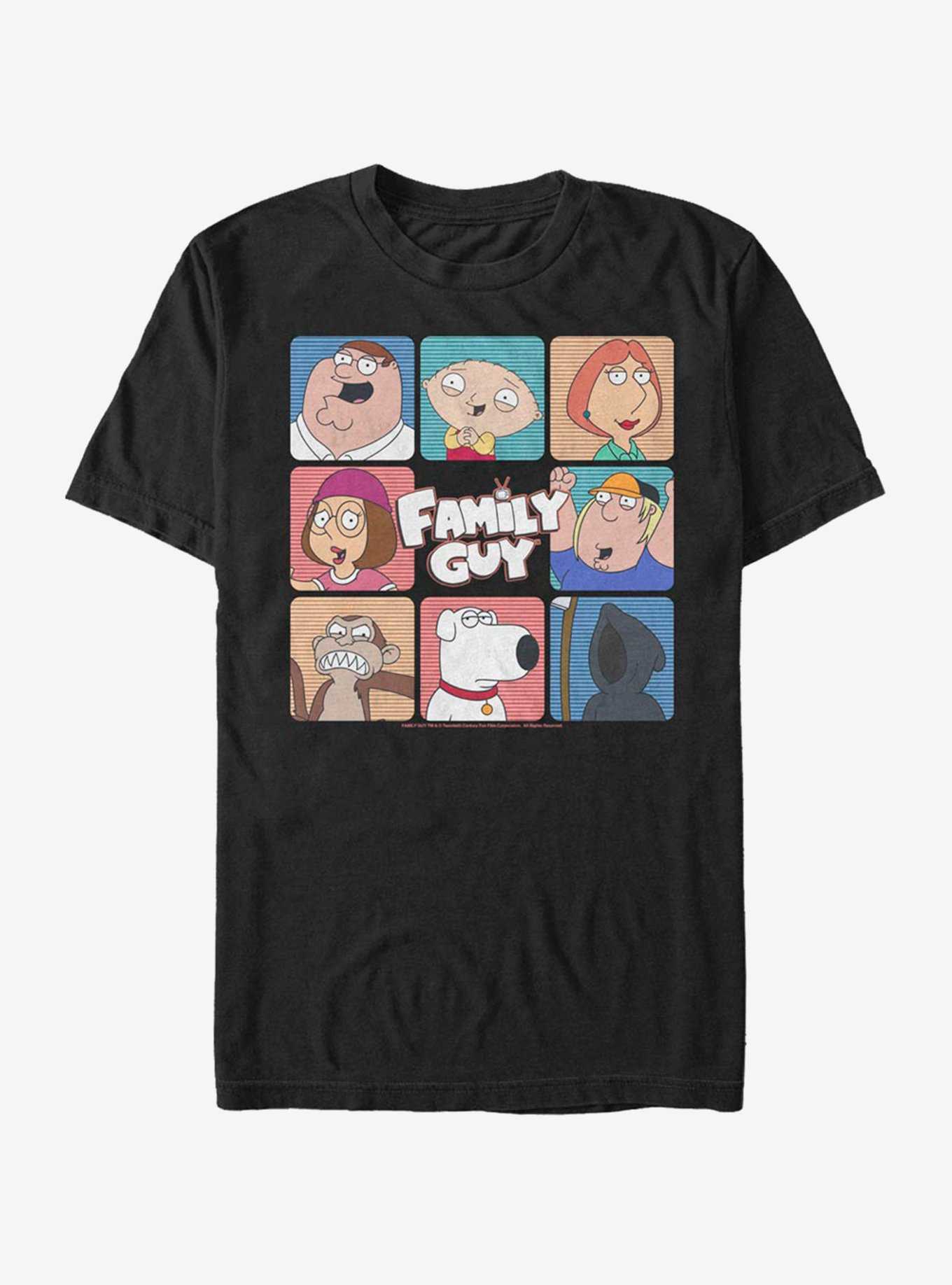 Family Guy Face Grid T-Shirt, , hi-res