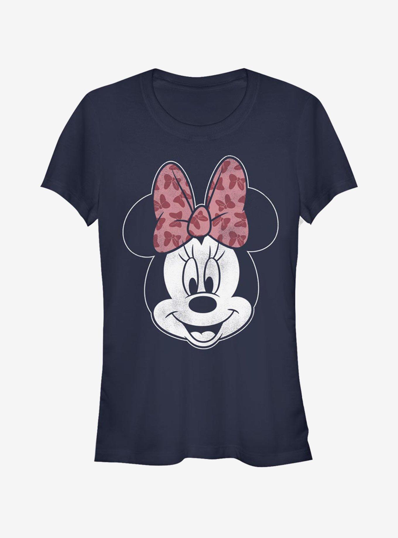 Disney Mickey Mouse Modern Minnie Inverse Girls T-Shirt, NAVY, hi-res