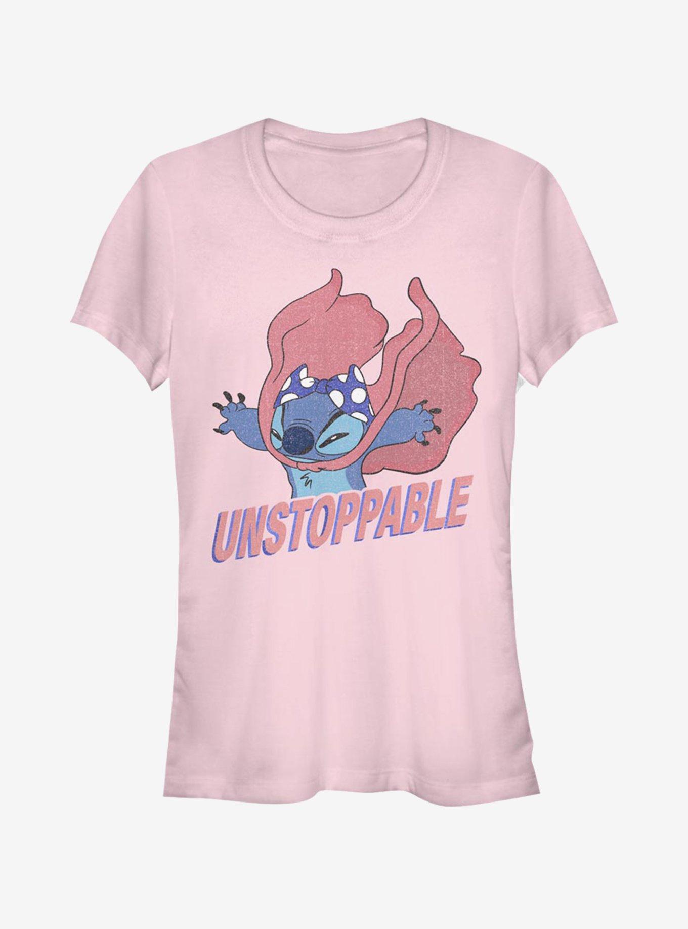 Disney Lilo & Stitch Unstoppable Stitch Girls T-Shirt, , hi-res