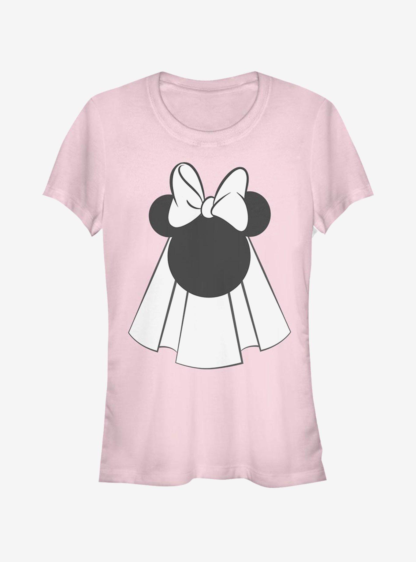 Disney Minnie Mouse Bride Veil Girls T-Shirt, LT PINK, hi-res