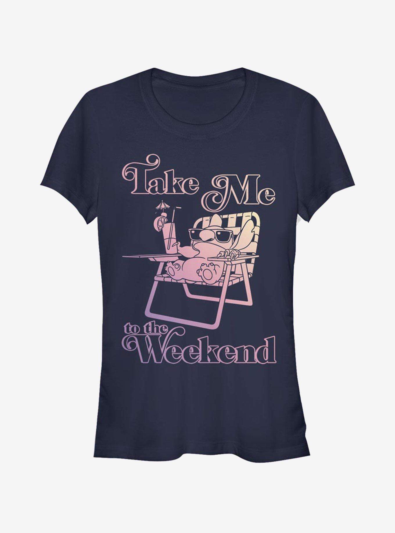 Disney Lilo & Stitch Weekend Stitch Girls T-Shirt