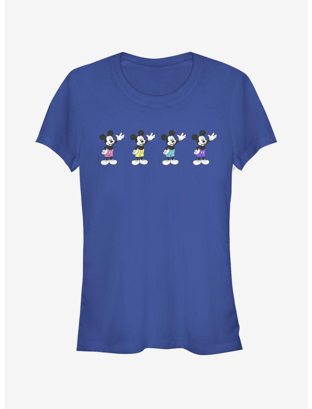 Disney Mickey Mouse Neon Pants Girls T-Shirt, ROYAL, hi-res