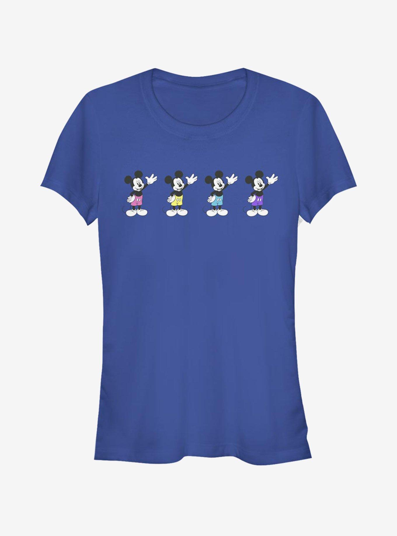 Disney Mickey Mouse Neon Pants Girls T-Shirt, ROYAL, hi-res