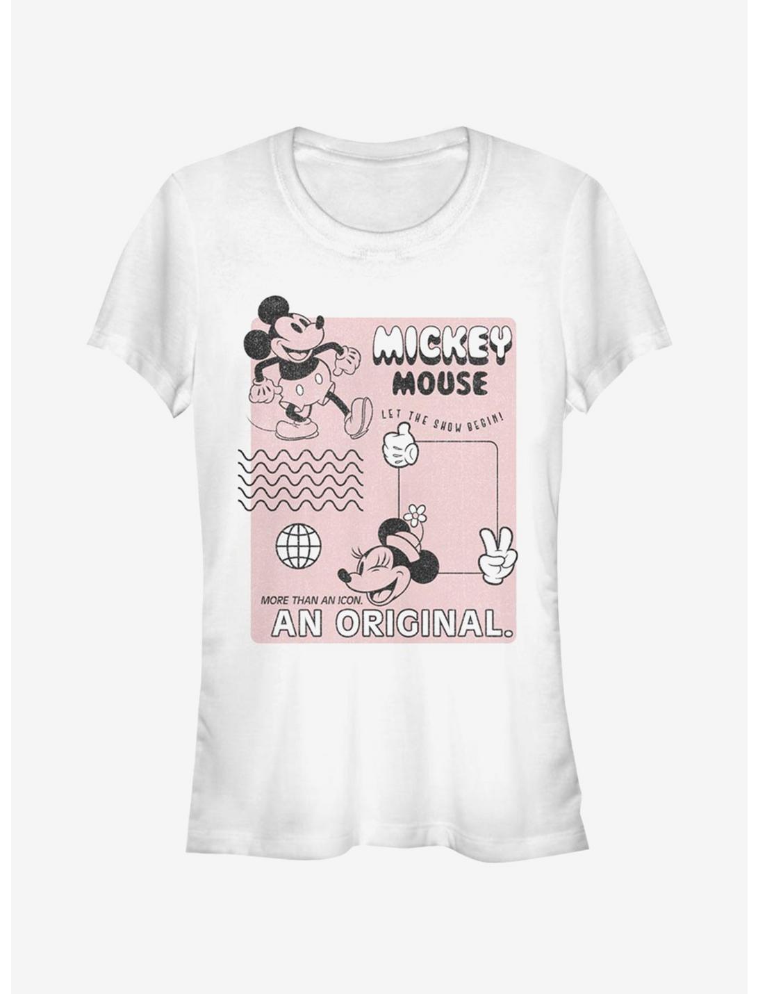Disney Mickey Mouse Original Mickey Girls T-Shirt, WHITE, hi-res