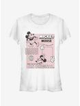 Disney Mickey Mouse Original Mickey Girls T-Shirt, WHITE, hi-res