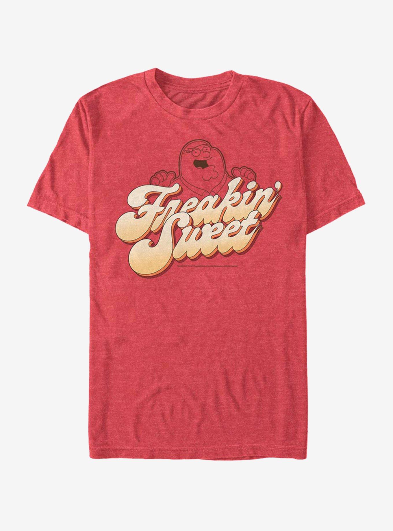 Family Guy Freakin Sweet T-Shirt, RED HTR, hi-res