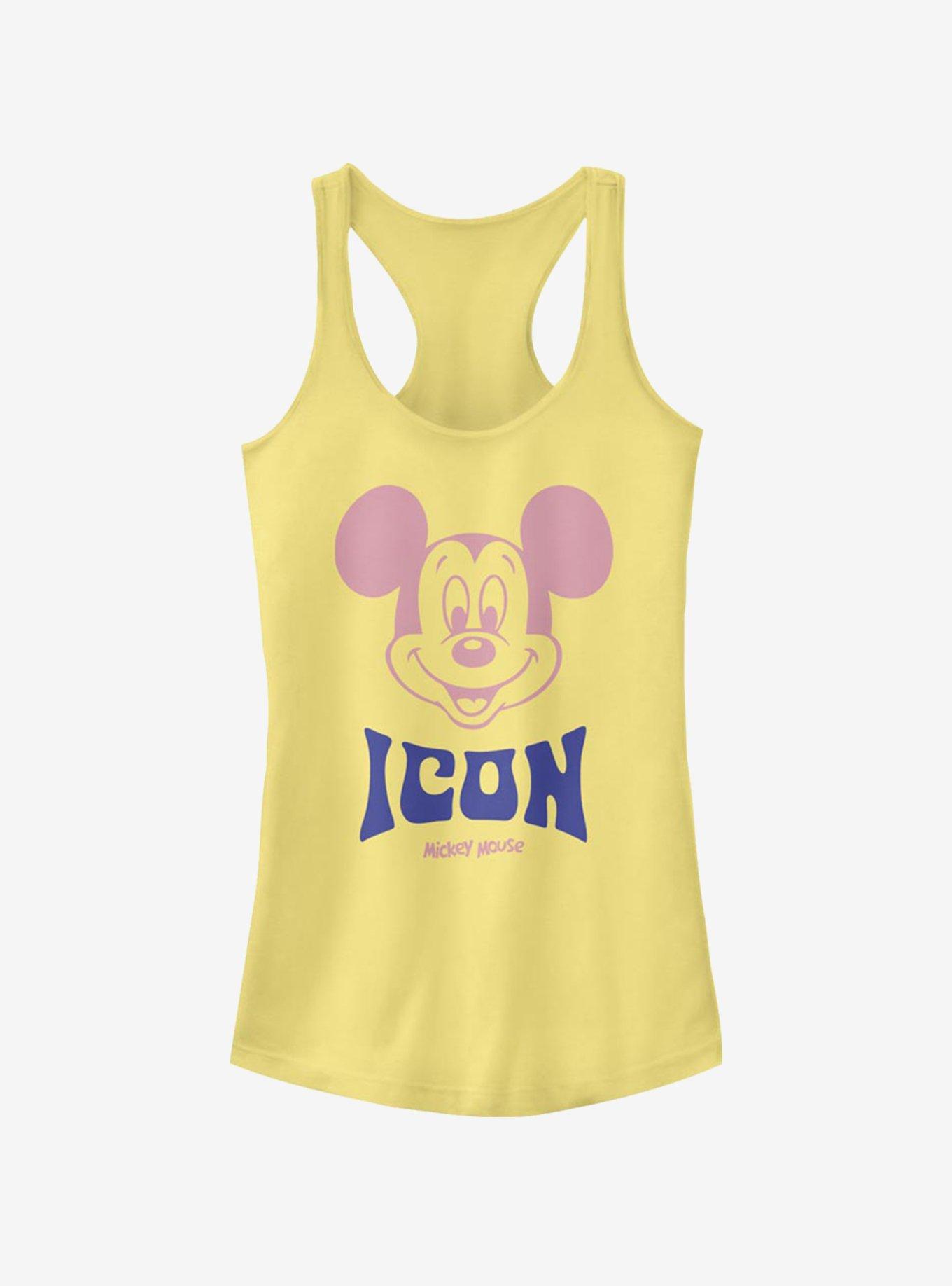 Disney Mickey Mouse Mickey Icon Girls Tank, BANANA, hi-res