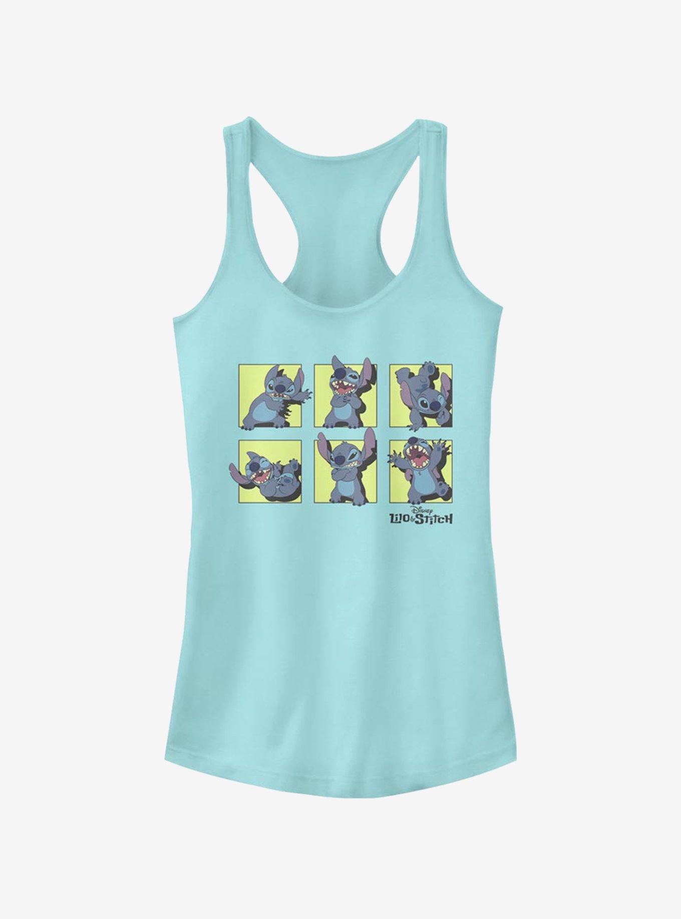 Disney Lilo & Stitch Stitch Poses Girls Tank, , hi-res