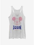 Disney Mickey Mouse Mickey Icon Girls Tank, WHITE HTR, hi-res