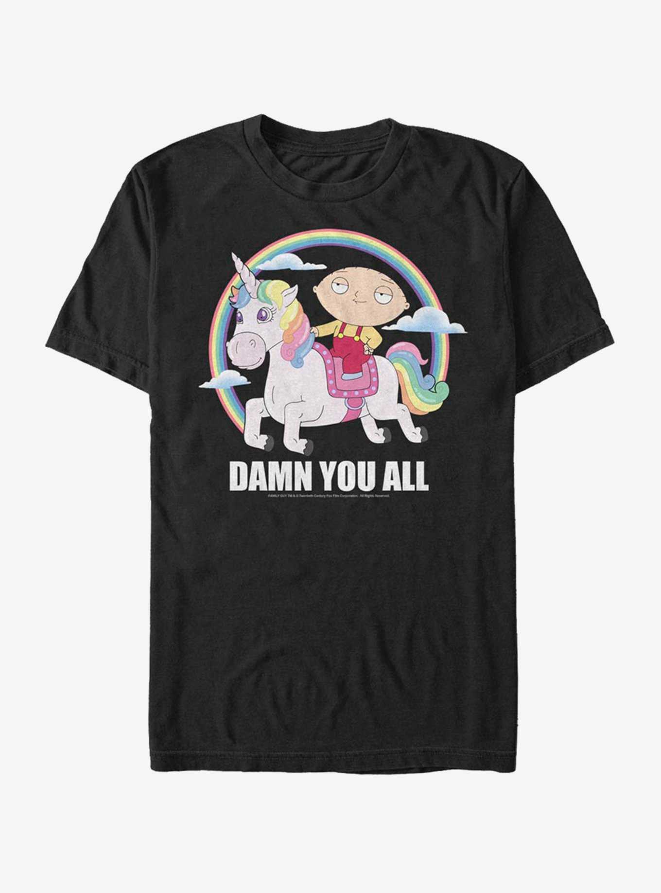 Family Guy Stewie Unicorn T-Shirt, , hi-res