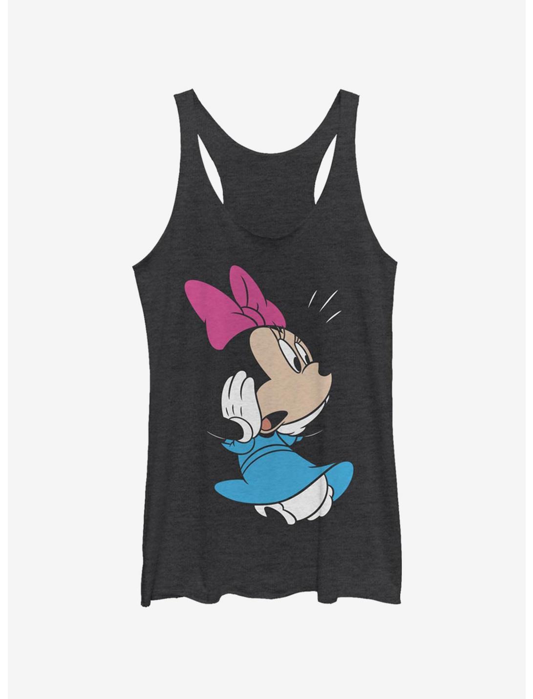 Disney Mickey Mouse Minnie Girls Tank, BLK HTR, hi-res