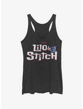 Disney Lilo & Stitch Stitch With Logo Girls Tank, , hi-res