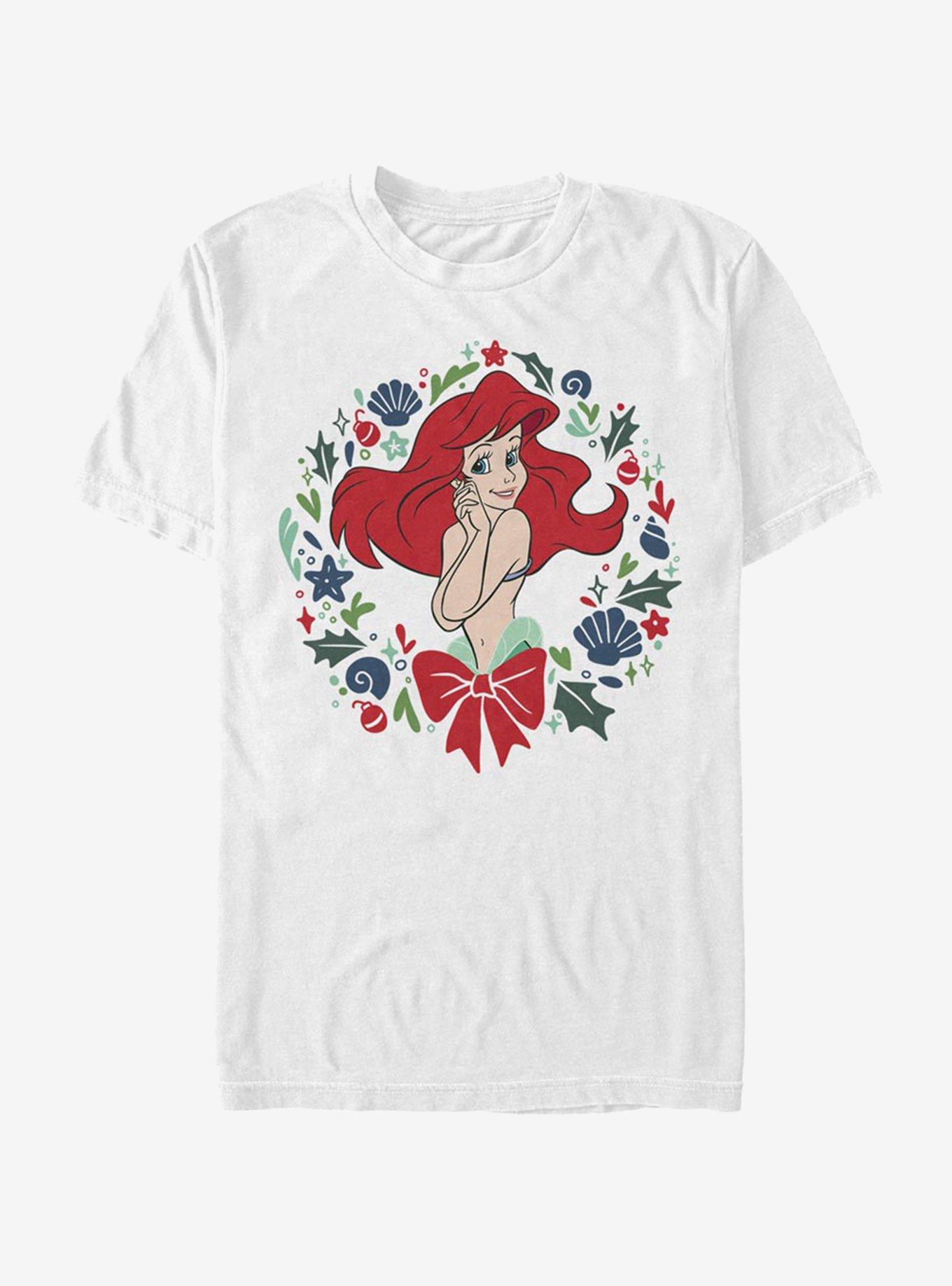 Disney The Little Mermaid Festive Ariel T-Shirt, , hi-res