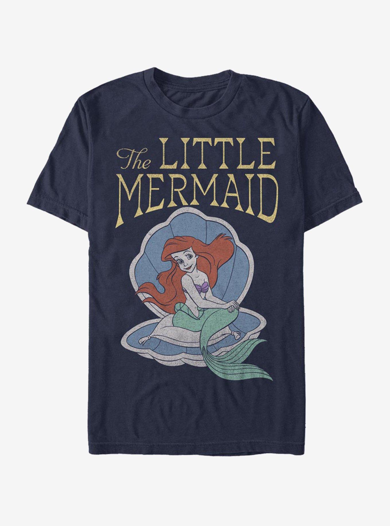 Disney The Little Mermaid Distressed T-Shirt