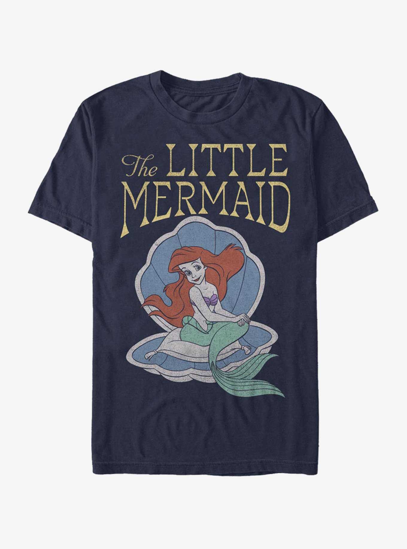 Disney The Little Mermaid Distressed T-Shirt, , hi-res