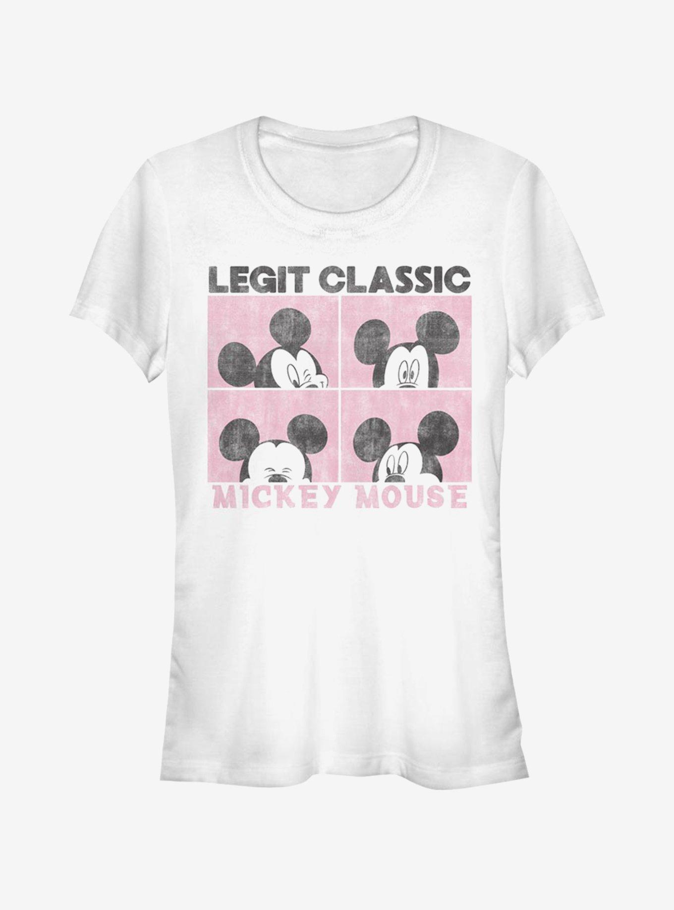 Disney Mickey Mouse Mickey Faces Girls T-Shirt, , hi-res