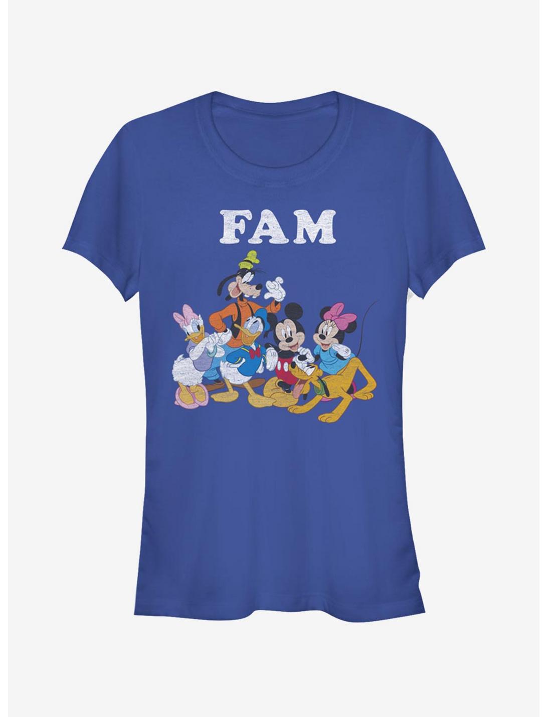 Disney Mickey Mouse Mickey Fam Girls T-Shirt, ROYAL, hi-res