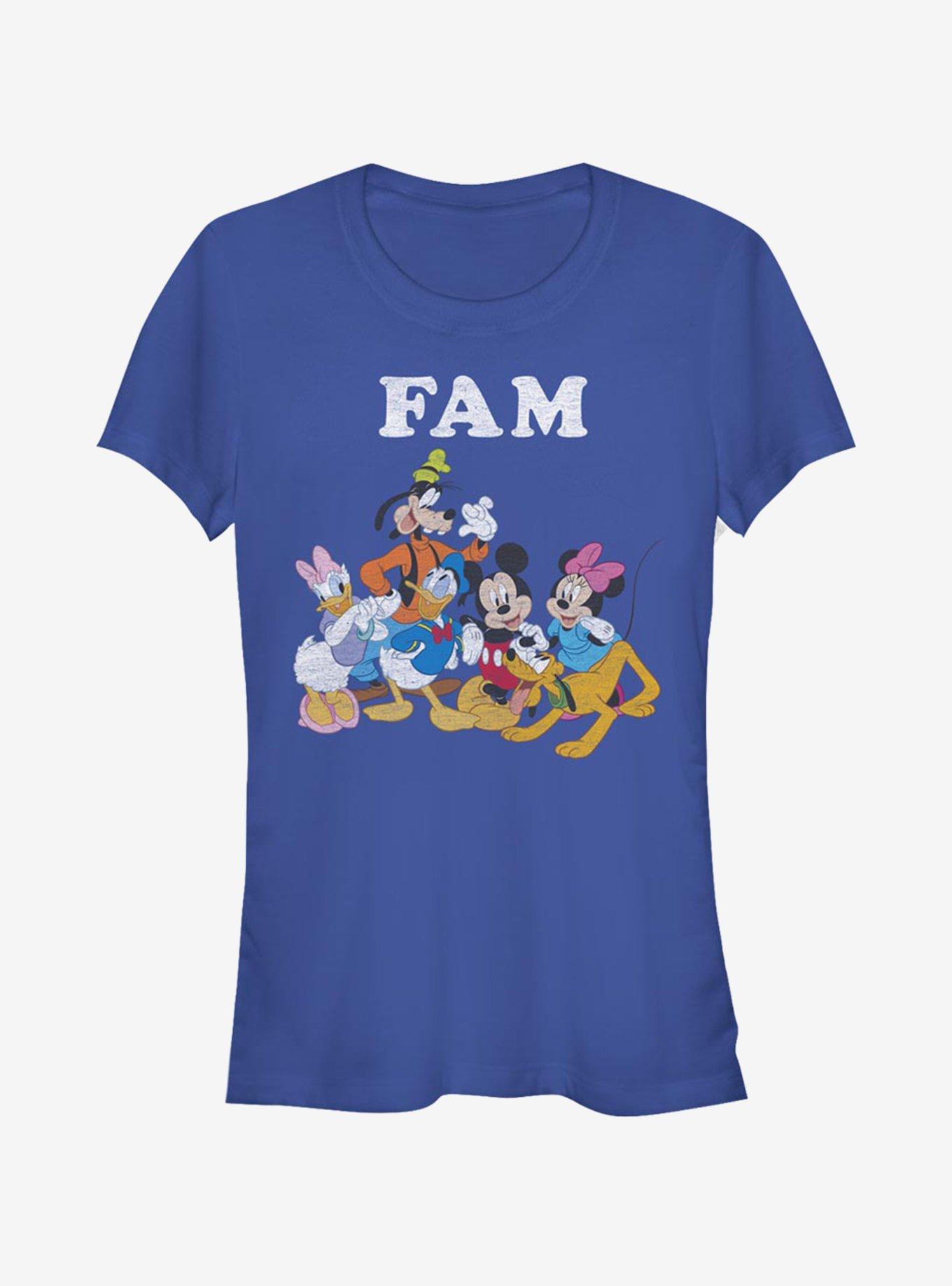 Disney Mickey Mouse Mickey Fam Girls T-Shirt, ROYAL, hi-res