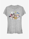 Disney Mickey Mouse Group Girls T-Shirt, ATH HTR, hi-res