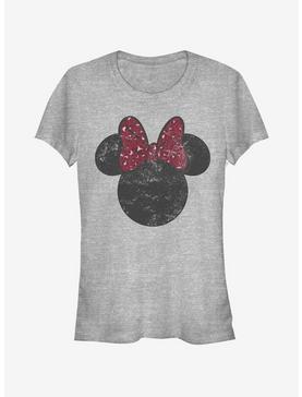 Disney Mickey Mouse Minnie Leopard Bow Girls T-Shirt, , hi-res