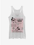 Disney Mickey Mouse Original Mickey Girls Tank, WHITE HTR, hi-res