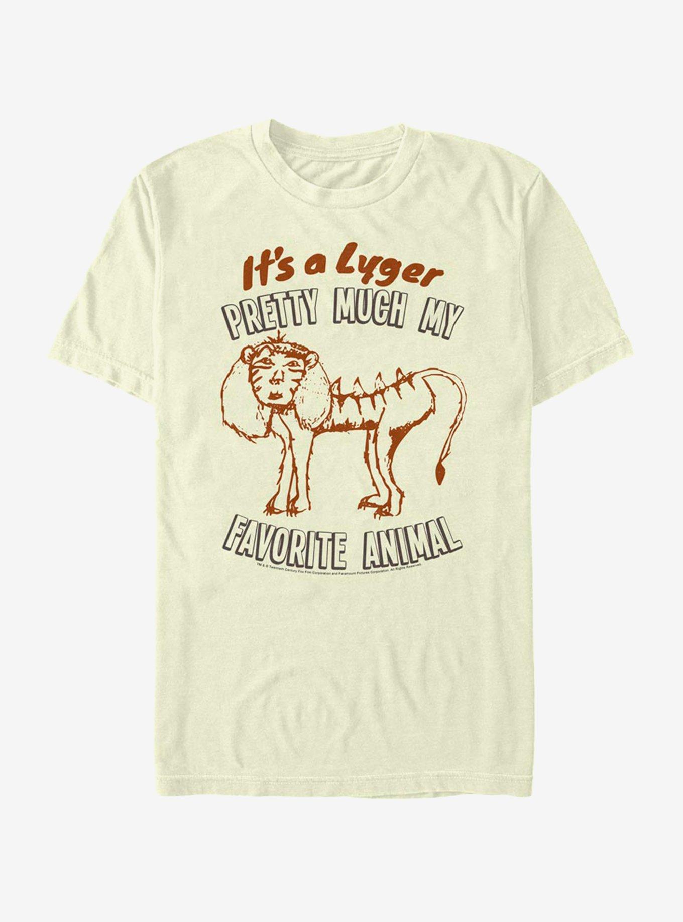 Napoleon Dynamite Lyger Fav Animal T-Shirt, , hi-res
