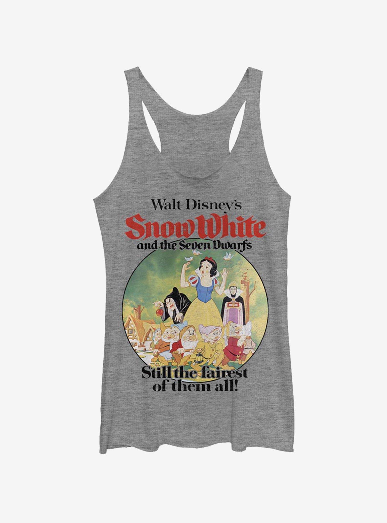 Disney Snow White And The Seven Dwarfs Fair Times Girls Tank, GRAY HTR, hi-res