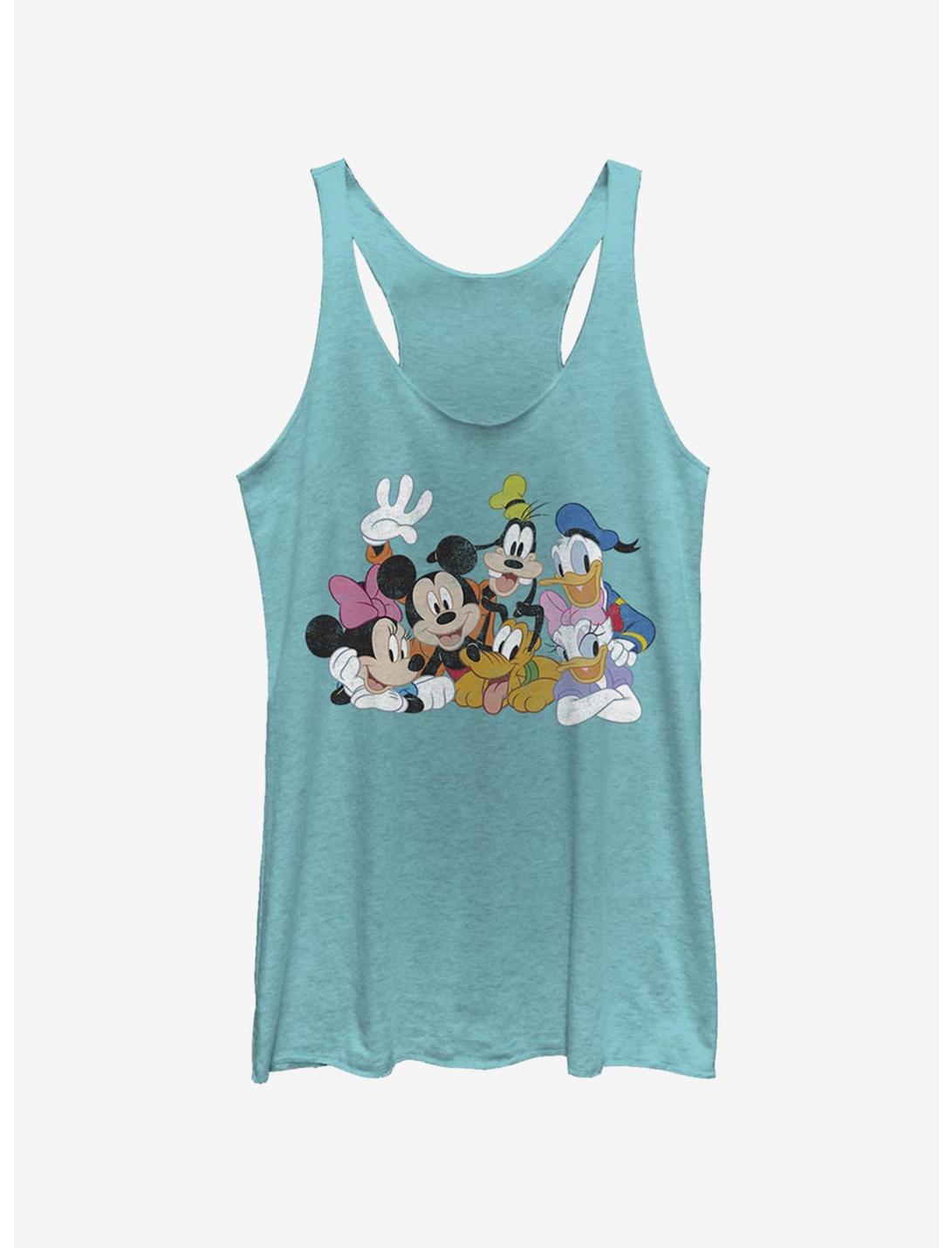 Disney Mickey Mouse Group Girls Tank Top, TAHI BLUE, hi-res