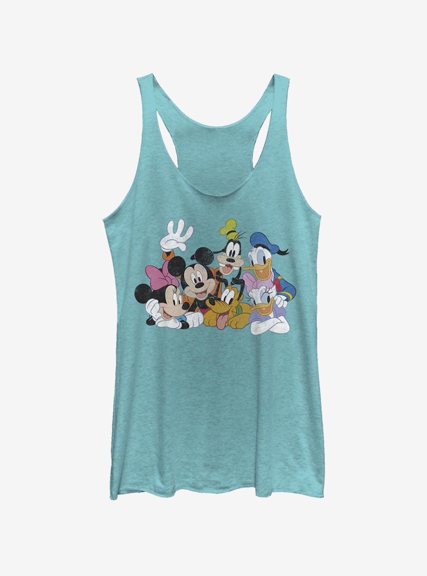 Disney Mickey Mouse Group Girls Tank Top, TAHI BLUE, hi-res