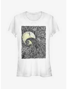 Disney The Nightmare Before Christmas Spiral HIll Painting Classic Girls T-Shirt, , hi-res