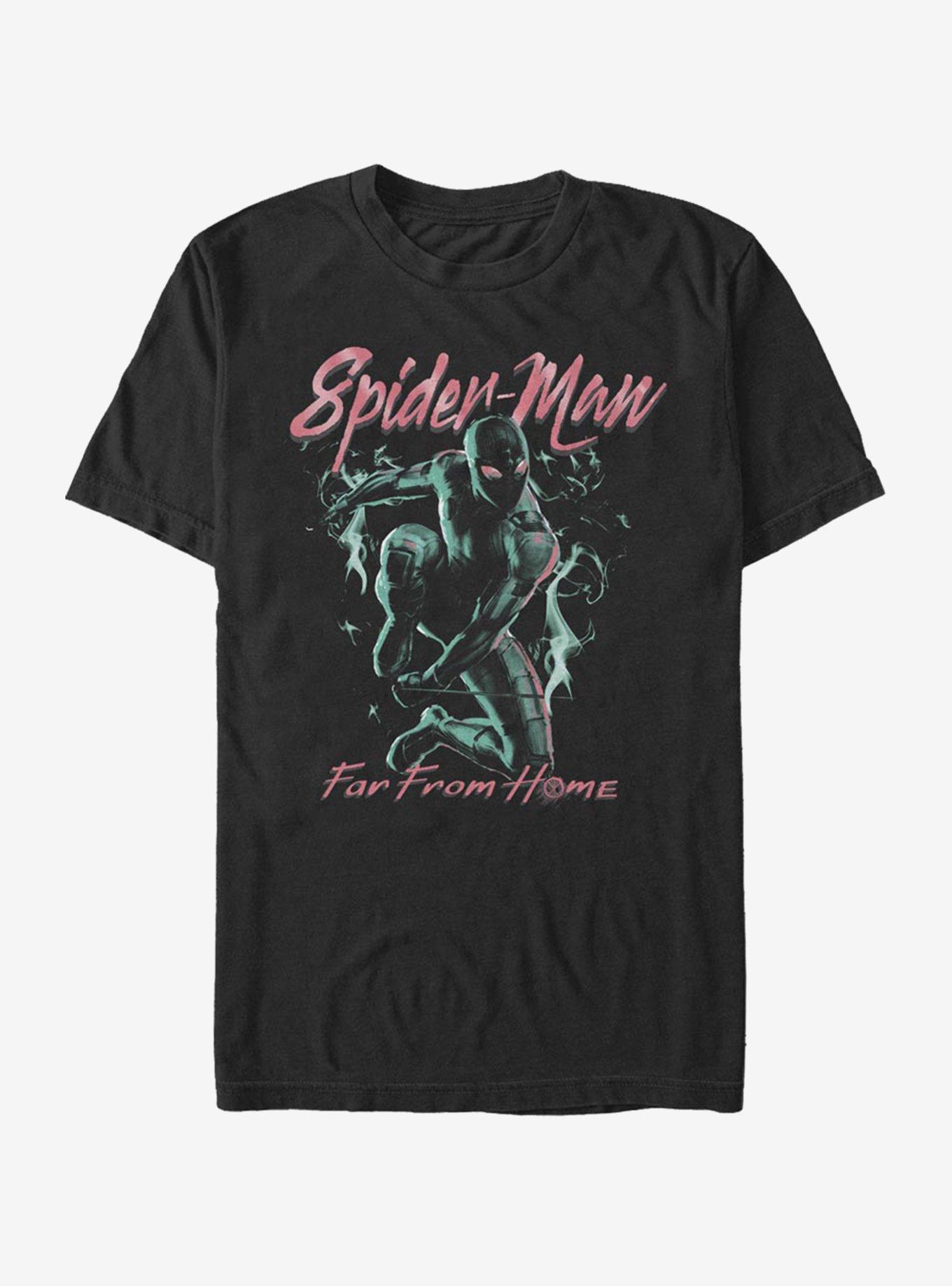 Marvel Spider-Man Far From Home Spider Slash T-Shirt, BLACK, hi-res