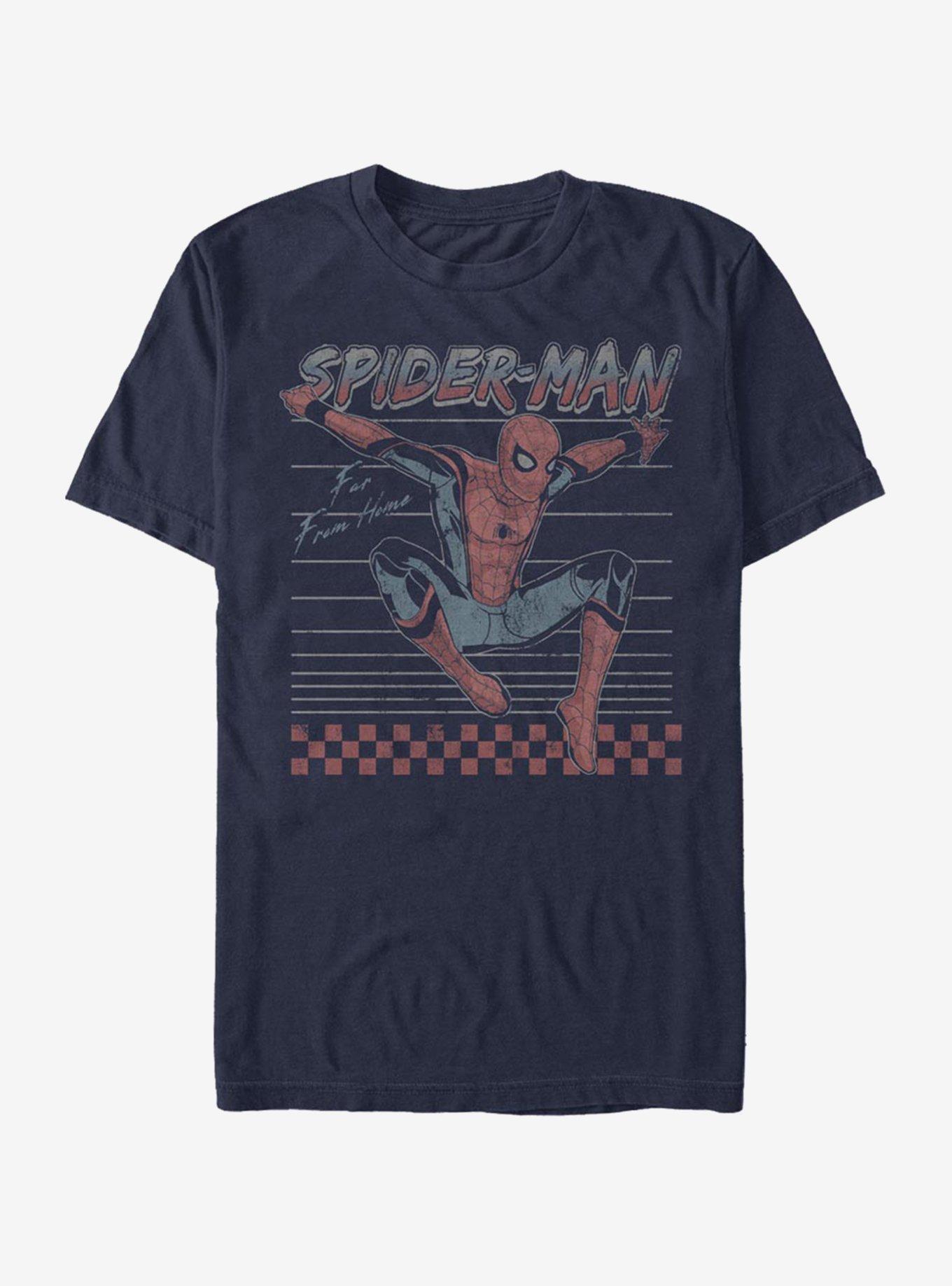 Marvel Spider-Man Far From Home Spidey T-Shirt, NAVY, hi-res