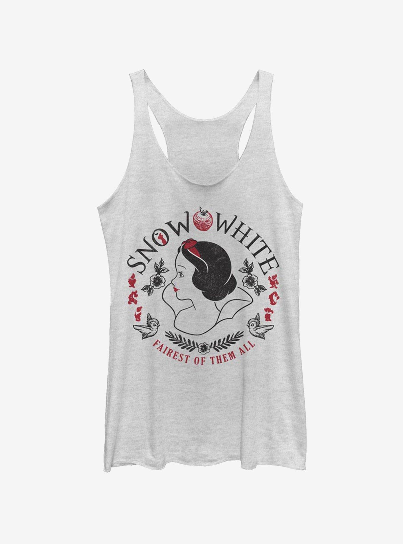 Disney Snow White And The Seven Dwarfs Snow White Girls Tank, WHITE HTR, hi-res