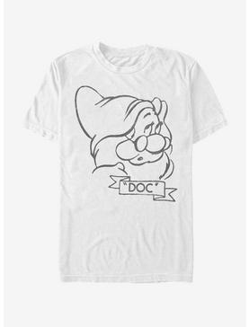 Disney Snow White And The Seven Dwarfs Doc T-Shirt, WHITE, hi-res