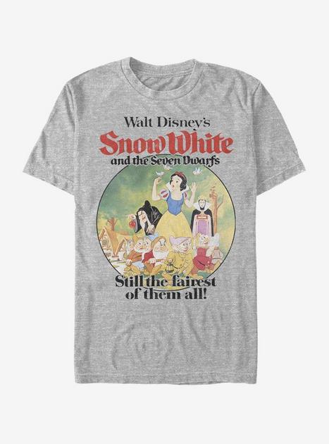 Disney Snow White And The Seven Dwarfs Fair Times T-Shirt - GREY | Hot ...