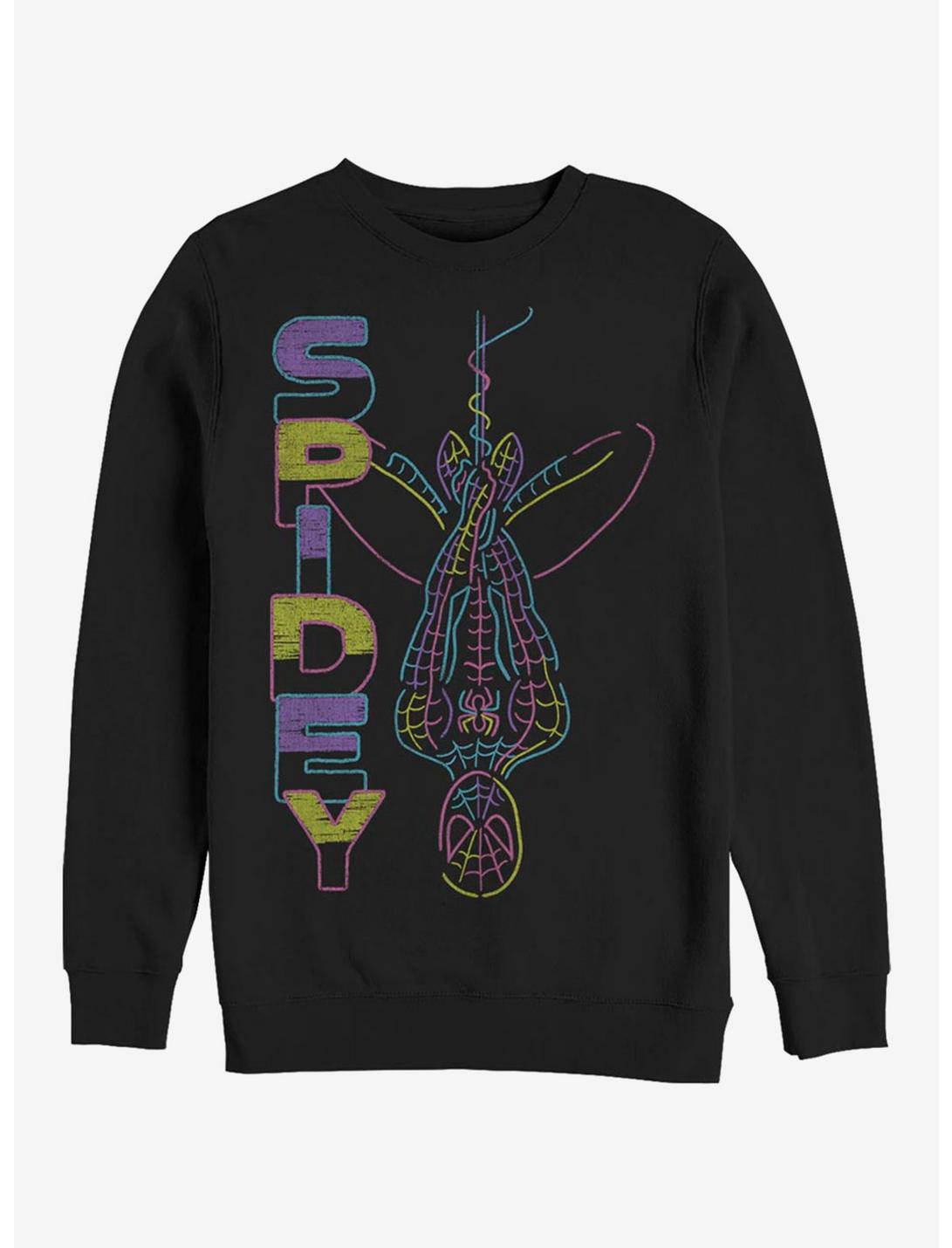 Marvel Spider-Man Spidey Vibes Sweatshirt, BLACK, hi-res