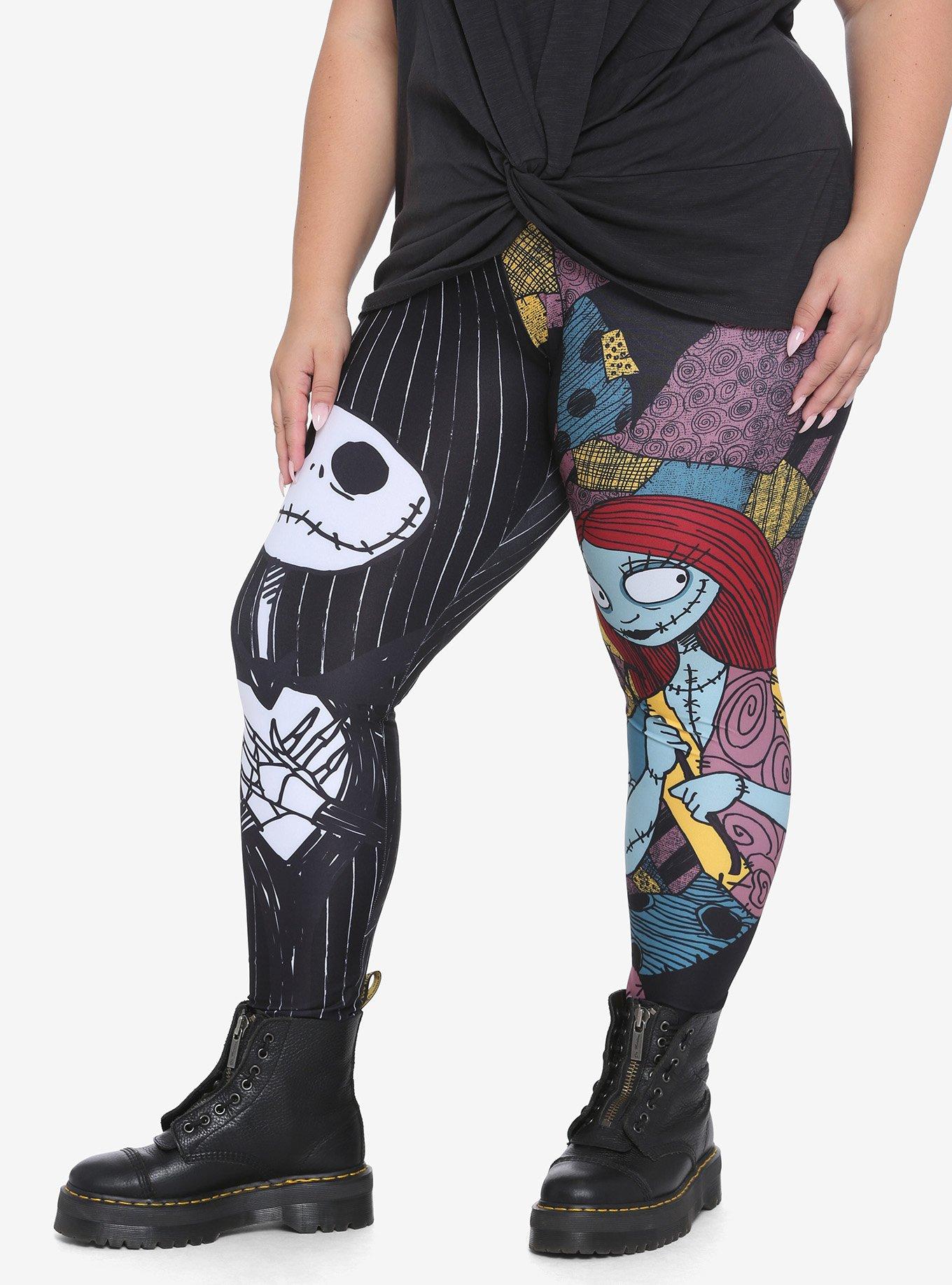 Nightmare before christmas hotsell sally tights plus size