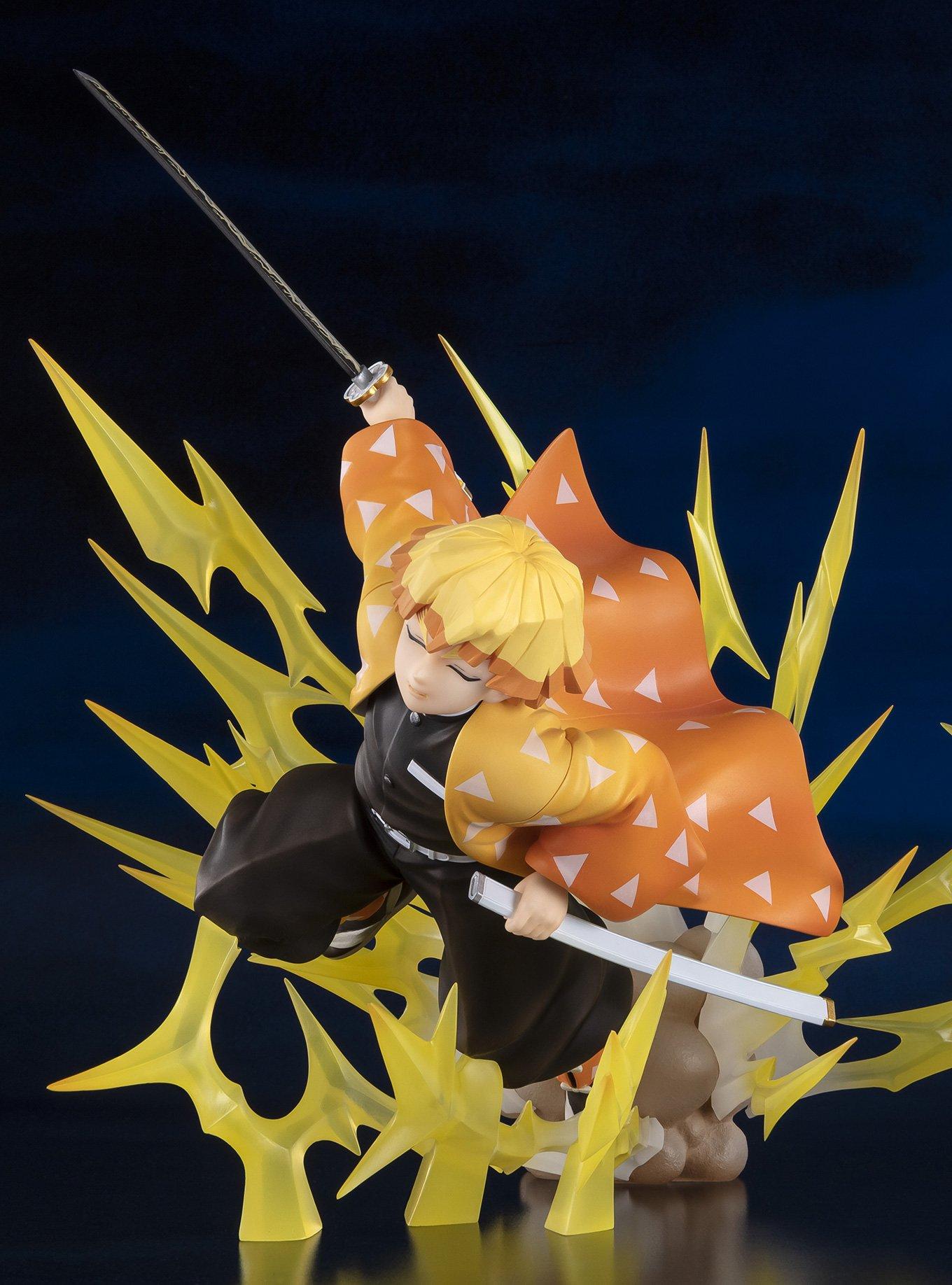 Bandai Demon Slayer: Kimetsu no Yaiba Zenitsu Agatsuma FiguartsZERO Figure, , hi-res