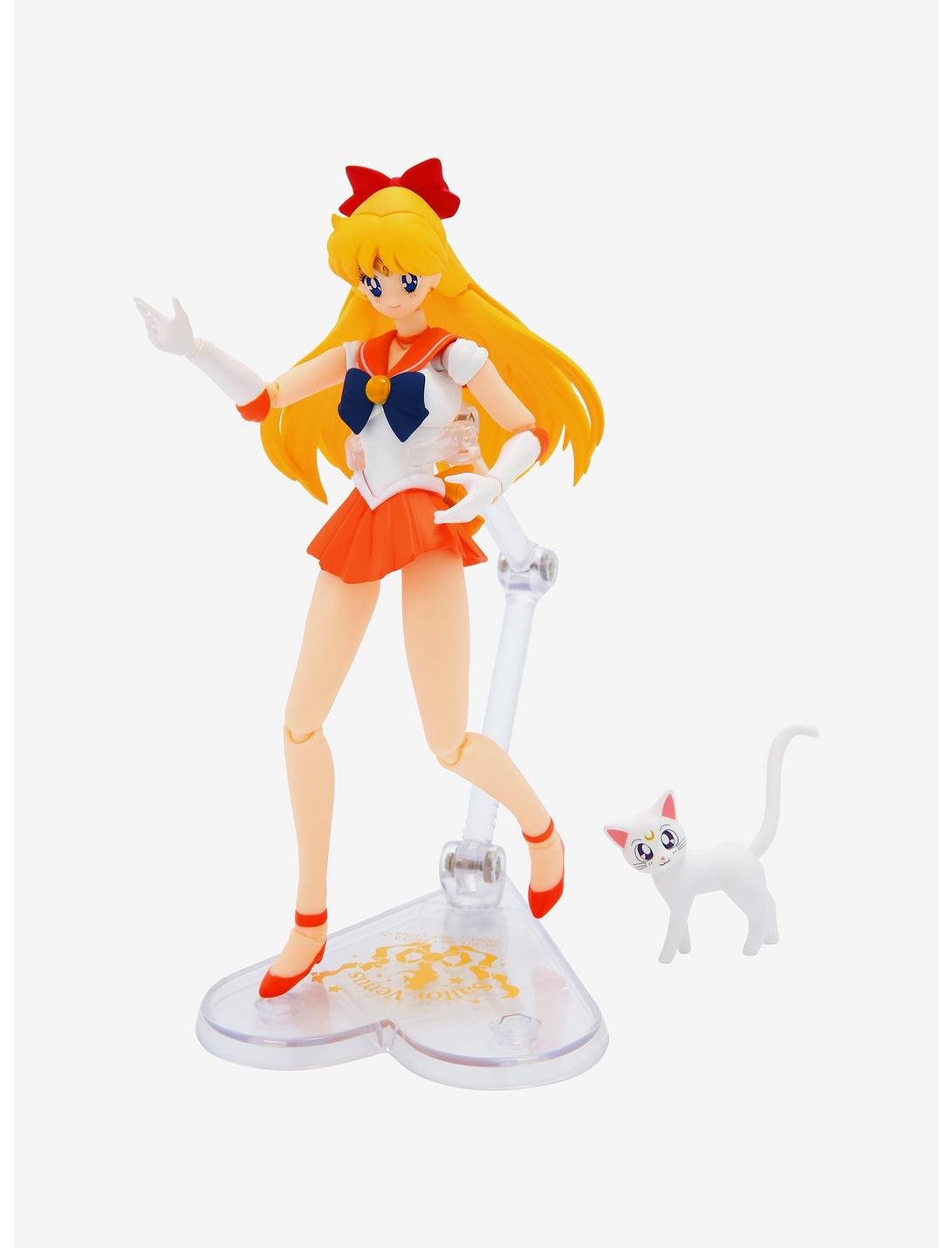 Bandai Spirits Sailor Moon S.H.Figuarts Sailor Venus (Animation Color Edition) Figure, , hi-res