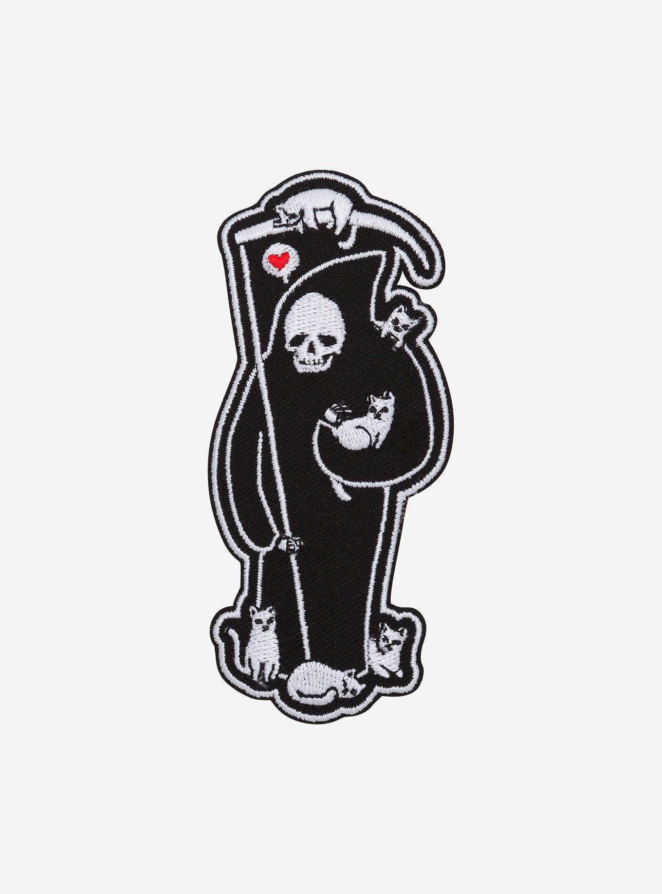 Death Is A Cat Person Patch By Obinsun, , hi-res